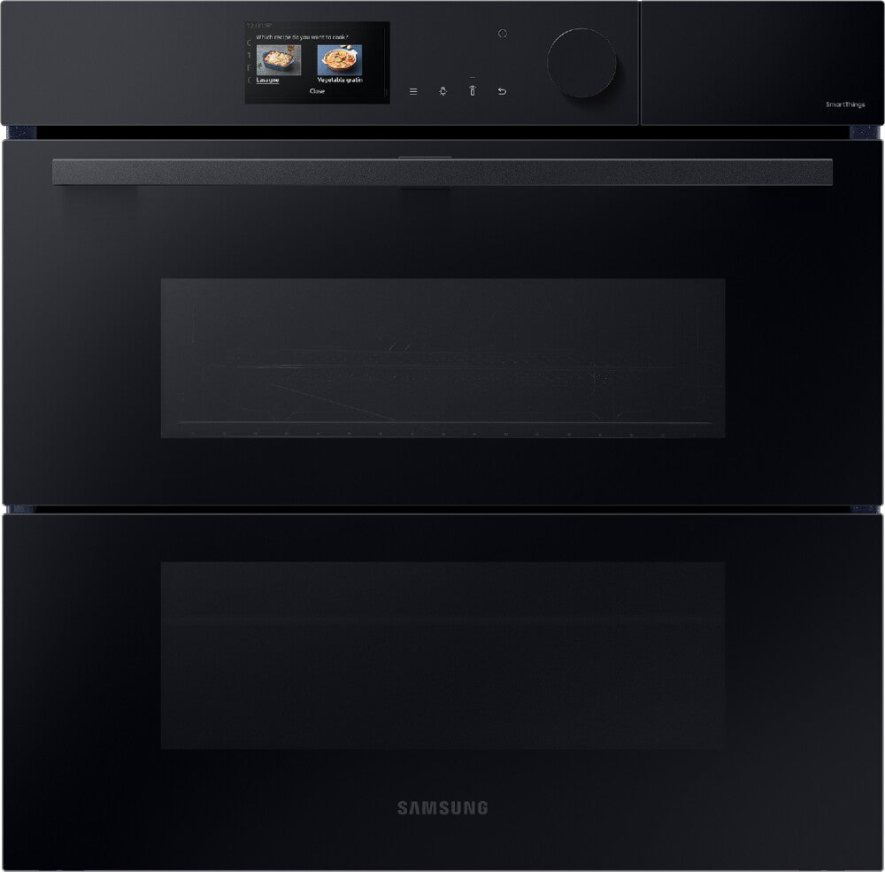 Samsung NV7B6799JBK Serie 6 Dual Cook Flex™ Steam Doppio forno combinato a vapore cm. 60 - nero